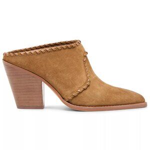 NEW DOLCE VITA Suede Jolyn Heels in light brown 1225 4t2